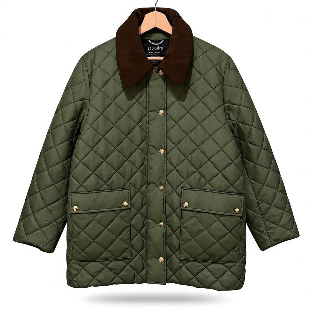 J. Crew Heritage quilted Barn Jacket with PrimaLoft Size XL - Picture 14 of 15